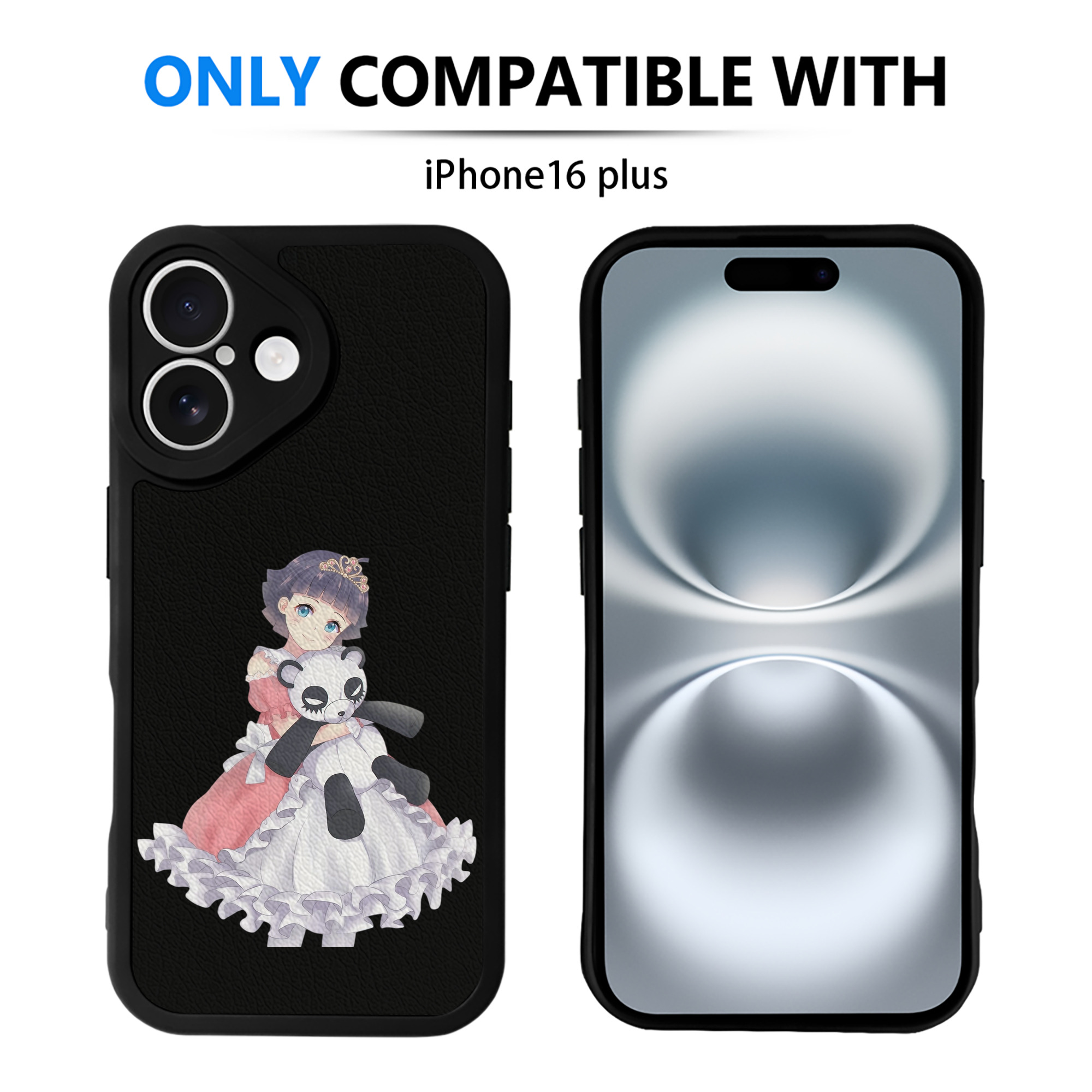 （画像用） NARUTO -ナルト- うずまき ヒマワリ Uzumaki Himawari 【iPhone 16シリーズ対応】シリコンスマホケース（レザー調） 材質：シリコン